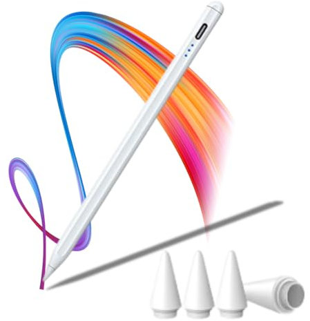 Stylus Pen for Touchscreen Phone Tablet Notebook Smartphone - Rechargeable Electronic Digital Pencil - Versatile Use, Fast Charging, Intelligent Shut-Off, Enhanced Creativity, Universal Compatibility