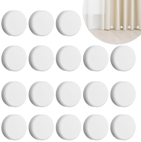 18 pesos magnéticos para cortinas de ducha, cortinas de ducha fuertes, imanes de cortina en la parte inferior sin costuras, imanes resistentes para cortinas de exterior, mantel, bandera de