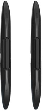 IUSOT 4 Pieces Car Door Edge Protector, Car Door Anti-Collision Protection Strip, Front and Rear Door Bumper Guard, for Most Sedan Trucks SUVs (Black)