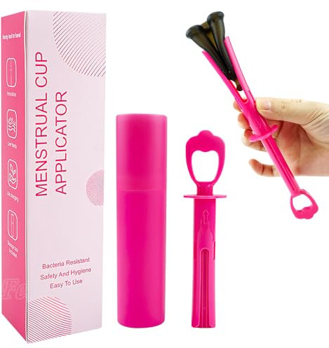 Coupes menstruelles - Outil applicateur - Coupe menstruelle - Booster menstruel - Coupe menstruelle réutilisable