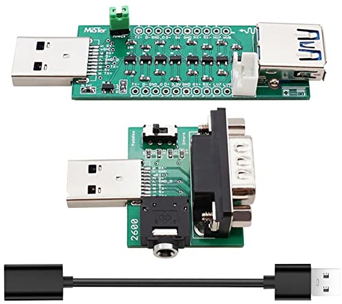 Junterone Handbuch USB 3.0 Controller Converter Extender Board Kompatibel mit DE10-Nano Board für SNAC Handle Game Adapter-A