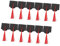 ABOOFAN 12pcs Mini Graduation Cap Decorations Tassel for Cake Graduation Hat Cake Toppers Bottles