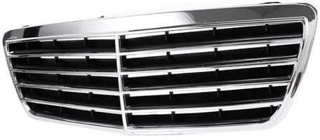 Auto Frontgrill Grill Kompatibel for Mercedes-Benz W210 E200 E180 E300 1999-2001