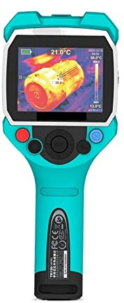 KANBUN Commercial Thermal Imaging Camera Handheld Infrared Thermal Imager Dual-Camera Infrared Temperature Thermal Imaging With Rechargeable Li-On Battery for Building Inspection