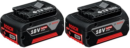 Bosch Professional 18V System Akku GBA 18V 5.0Ah (Packung mit 2)
