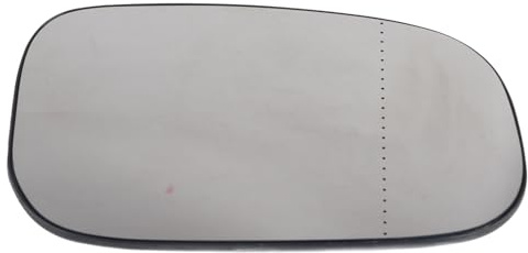 Hapivida Espejo Lateral Izquierdo de Ángulo Ancho, Cristal para Puerta con Base de ABS para Modelos SAAB 93 95 2003-2010, Instalación Directa Sin Modificaciones (Retrovisor Exterio