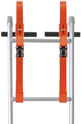 2 Stück Leiterstabilisator 48.26 * 2.5cm Tragkraft 300kg Dachhaken Höhenverstellbar Dachleiter für Dachreparaturen, Dachreinigung, Renovierungen, Arbeiten in der Höhe
