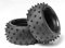 Tamiya 300053059 Buggy-Reifen Stud Spike 38mm breit, Small, Hellbraun