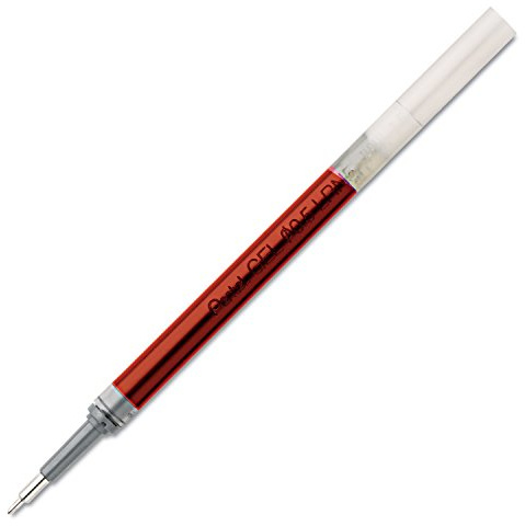 Pentel Gel-Tintenrollermine EnerGel, Strichstärke 0,25mm, Kugel-Ø 0,5mm, rot