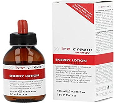 Ice Cream by Inebrya INEBRYA Loción Energética Efecto Intensivo-125 ML, Multicolor, One Size
