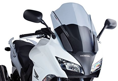 Puig 5252H Touring Windscreen improved wind protection, Smoke