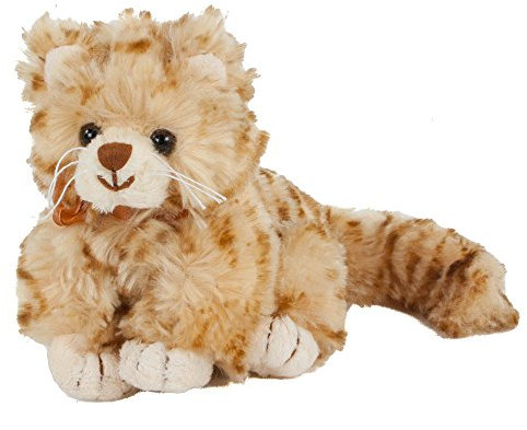 Bukowski Katze Loke rot, 18 cm, braune Nase, Plüschtier, Kuscheltier