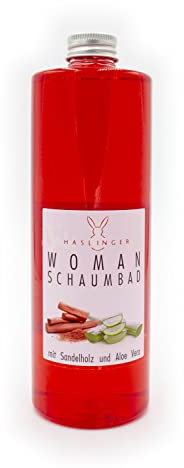 Haslinger Nr. 6521, Woman Sandelholz & Aloe Vera Schaumbad 400ml