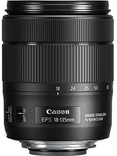Canon Objektiv EF-S 18-135 is USM Digitalkamera Schwarz