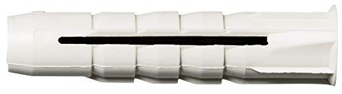 Upat Universal-Dübel UVD II 8x40 R, Dübelkragen, standard, 100 Stück, Der Universaldübel für ein sicheres Gefühl.