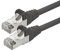 1aTTack – Cable de red FTP Cat 5e con 2 conectores RJ45 Negro 2 m