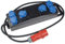 as - Schwabe Vollgummi Steckdosenleiste CEE 2 m H07RN-F 5G2,5-6 x Schutzkontaktsteckdosen 230 V 16 A - Baustromverteiler - Stromstation für Baustelleneinsatz - Außenbereich - Made in Germany, 60854