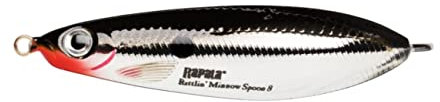 Rapala - Rattlin Minnow Spoon 08 Ch - Rmsr08 Ch - Ra5814950