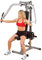 BODY-SOLID GPM-65 Brustmuskeltrainer | Butterfly | Reverse Butterfly | PEC Maschine | Oberkörpertrainer | inklusive 30mm- oder 50mm-Adapter | Black-Edition (50mm-Adapter)