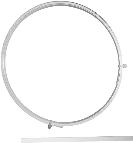 Eloja Wigona Federband Stahl beschichtet Weiss 10mm Meterware Korsett Mieder