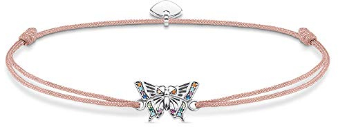 Thomas Sabo Damen Armband Little Secret Schmetterling 925er Sterling Silber LS082-640-7-L20v