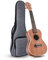 Ranch Konzert-Ukulele für Linkshänder, 58 cm, Holz, mit gepolsterter Gigbag