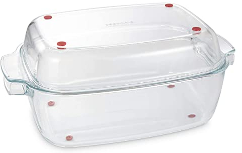 Tescoma Bräter mit Deckel GrandCHEF 40 x 26 cm, aus Glas