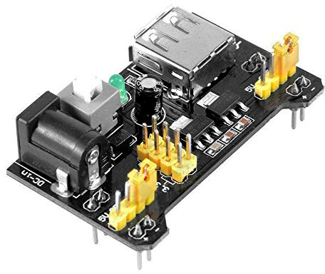 Gump's grocery MB102 Breadboard Power Supply Module 3.3V 5V for Arduino Solderless Breadboard