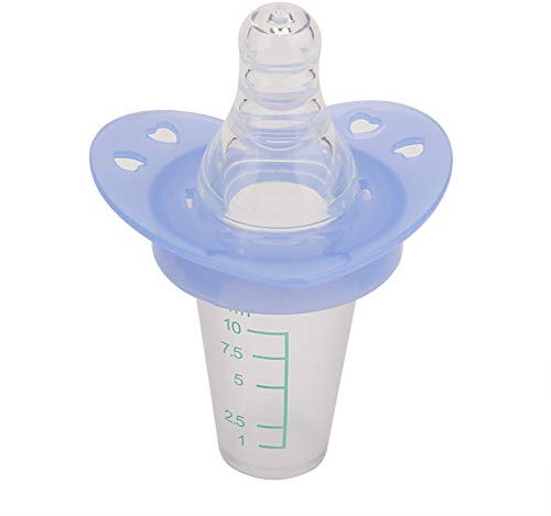 Sucette pour bébé, Distributeur de médicaments pour bébé, Conception de Mamelon de Nettoyage Facile, Simulation Portable Amovible pour Le Voyage à la Maison