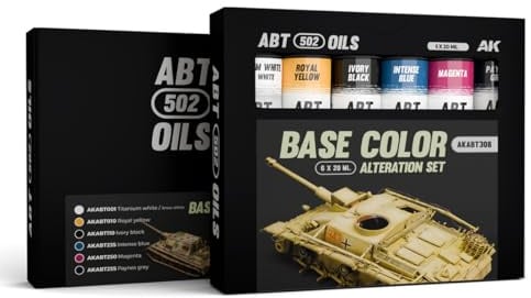 Abteilung 502 OIL SET ABT308 Base Color Alteration Set (6x20ml tubes)