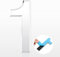 AONAT Self Adhesive Mailbox Numbers 3D 2.8'' Door House Numbers Stickers Street Address Numbers Mailbox Sign Home Office Room - 1 (Silver)