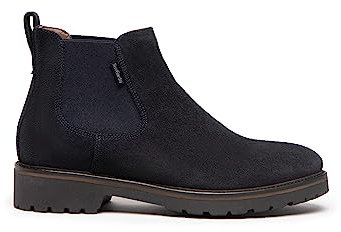 Nero Giardini I216810D Stivaletti Chelsea Donna in Camoscio - Blu 37 EU