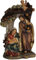 Dekoprojekt Krippenfigur Krippenblock, Hlg. Familie im Stall 6,6 cm