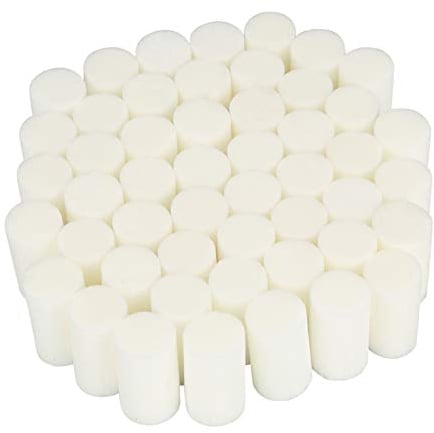 50pcs Pcp Compressor Cotton Filter, Pump Prefilter Replacement Oil Water Separator Pre Filter Pump Prefilter Sponge for Electric High Pressure Air Compressor Part