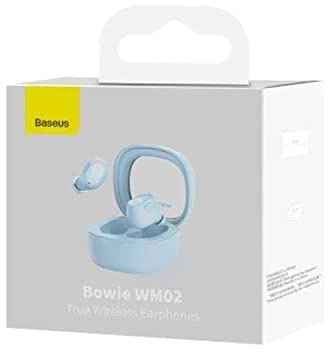 Baseus bowie wm02 true wireless kopfhörer blau