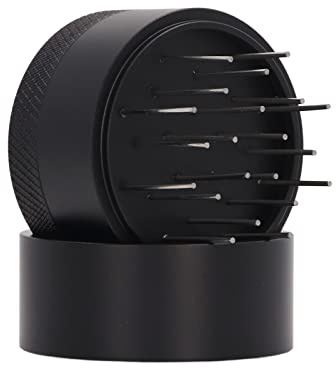 Kaffee Rührnadel,Kaffee Distributor， Abnehmbar Kaffeerührer Nadel, Edelstahl Espresso Kaffee Tamper Nadel Kaffeepulver Verteiler Feinen Nadel Kaffee Tamper Rühren mit Ständer (51mm)