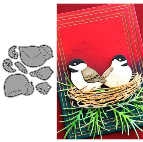Little Bird Stanzformen für Kartenherstellung, Tiere, Metall-Stanzformen für Papier, Scrapbooking, DIY-Schablonen für Album, Party, Hochzeit, Festivals, Dekoration