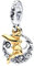 Wedanor Charme Tinker Bell Himmlische Nacht Dangle Charms-Anhänger 925 Sterling Silber Charm Bead Pendant für Europäische Armbänder und Halsketten