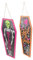 TOPBATHY 2st Halloween-sarg-türschild-anhänger Halloween-haustürschild Halloween-wandschild -türschild Spukhausdekoration Halloween-partydekoration Halloween-dekoration Hölzern