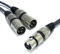 VITALCO XLR Splitter 1.5 m Audio Adaptador XLR hembra a 2x XLR macho 3-pin Cable splitter Y Vertailer hembra a doble macho