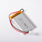 AFTERTECH 703048 1000 mAh 1 Ah 48 x 30 x 7 mm Celda polímero de Litio lipo 3,7 V 3,7 V Recargable con BMS y Conector JST PHR 02 M3M1