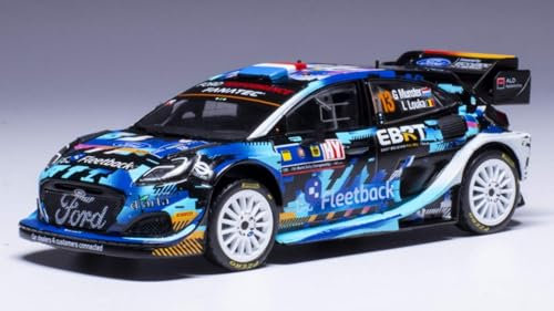 Modell in Scala Ixo Model kompatibel mit Ford Puma Rally 1 N.13 WRC Central European Rally 2023 Munster-Louka 1:43 Modell RAM905B 241217