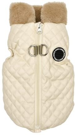 Dia Quilted Vest Jumper Hundemantel Beige S