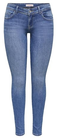 ONLY Damen Onlcoral Lw Skinny DNM