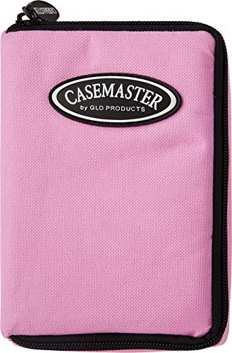 Casemaster Select Nylon Steel & Soft Tip Dart & Zubehörkoffer für 3 Dartpfeile, Schaumstoffkissen ermöglicht die offene Aufbewahrung von Flights ohne Quetschung
