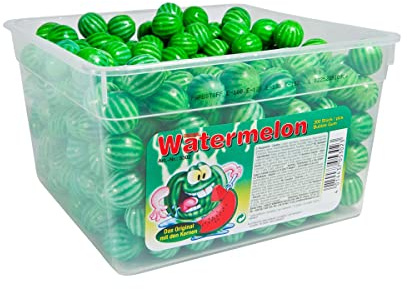 Fizzy Fruits Watermelon Bubble Gum 300er 1,5kg