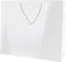Thepaperbagstore 10× White Large Gloss Laminated Gift Bags 41 × 32 × 13 cm – 250 gsm Boutique Paper Bags with Rope Handles & Reinforced Base – Ideal for Gifts, Weddings, Retail & Corporate Use