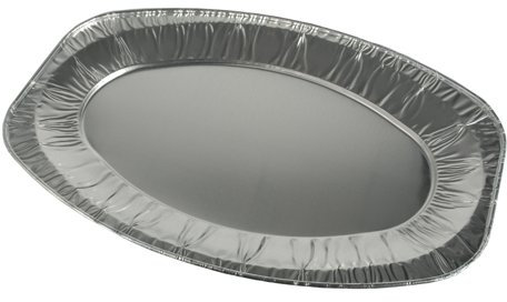 CONTITAL V430G Vassoi Medium in Alluminio - 10 Teglie Usa e Getta, Vassoio Dolci, Vaschette Take Away, Contenitori Monouso, Linea Professionale