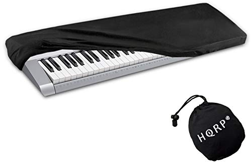 HQRP Funda antipolvo, cubierta Compatible con Casio CTK-7200 / CTK7200 / CTK-6200 / CTK6200 / CTK-6250 / CTK6250 / CTK-2400 / CTK2400 sintetizador