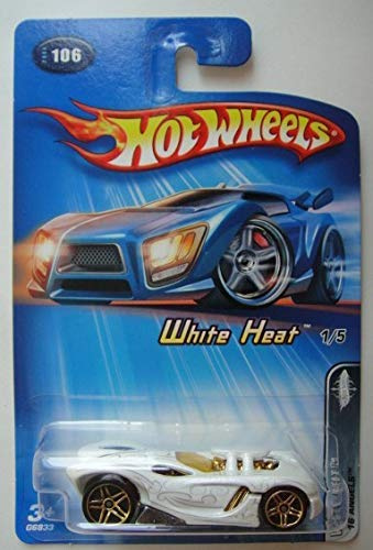 Hot Wheels White Heat 1/5, White 16 Angels #106